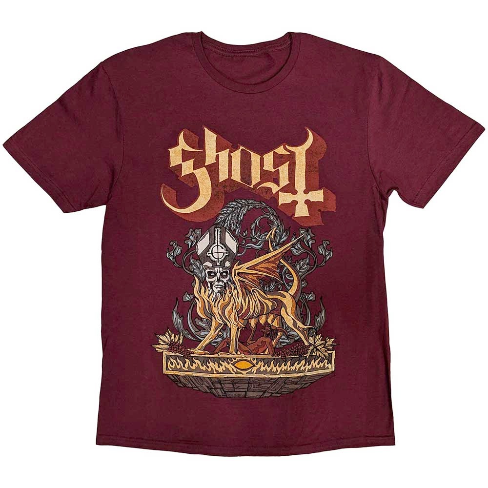 Ghost - Firemilk Herren TShirt - Rot